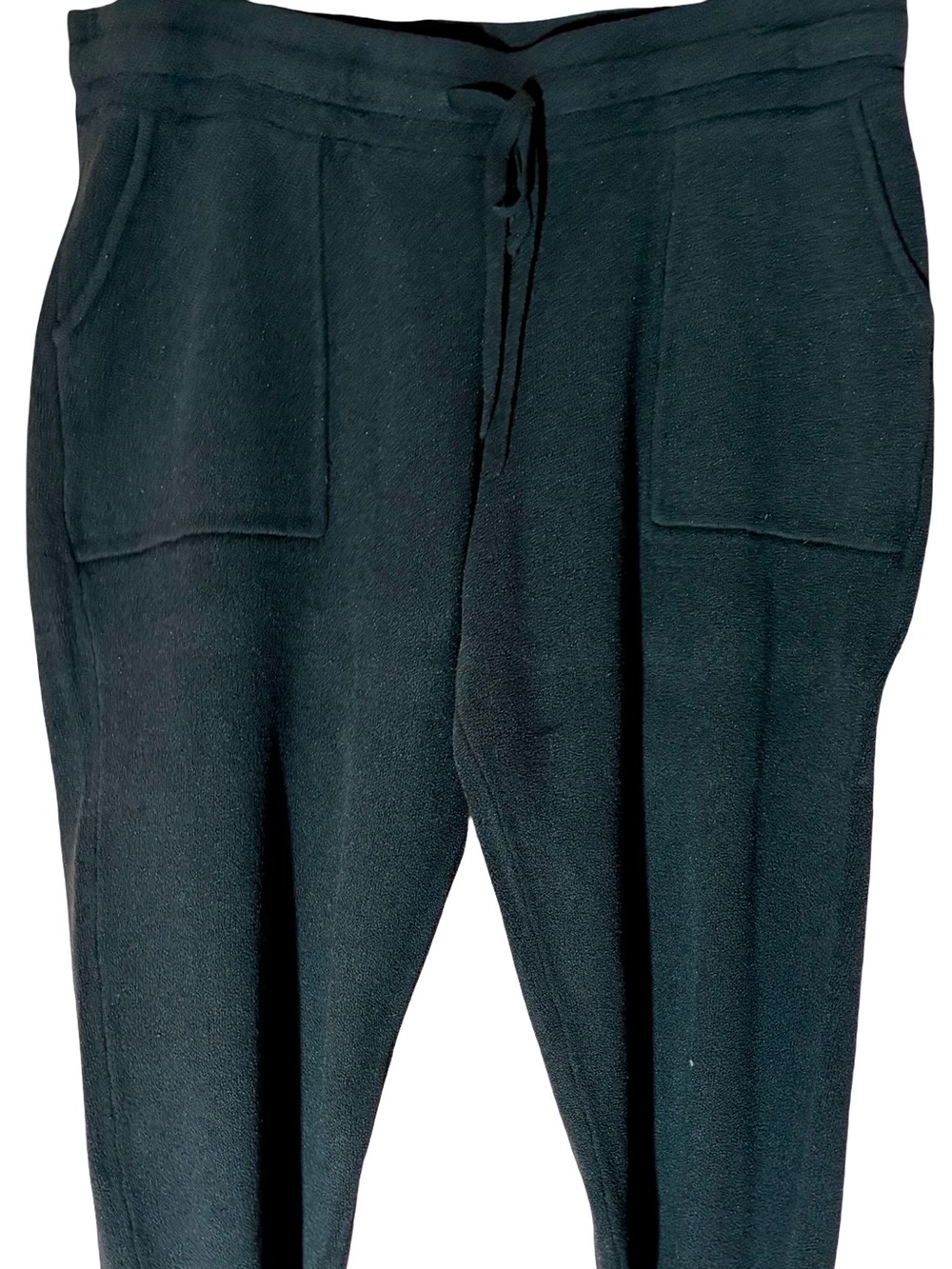 BAREFOOT DREAMS CozyChic Ultra Lite Tapered Lounge Pants Navy Blue. Petite 1X.